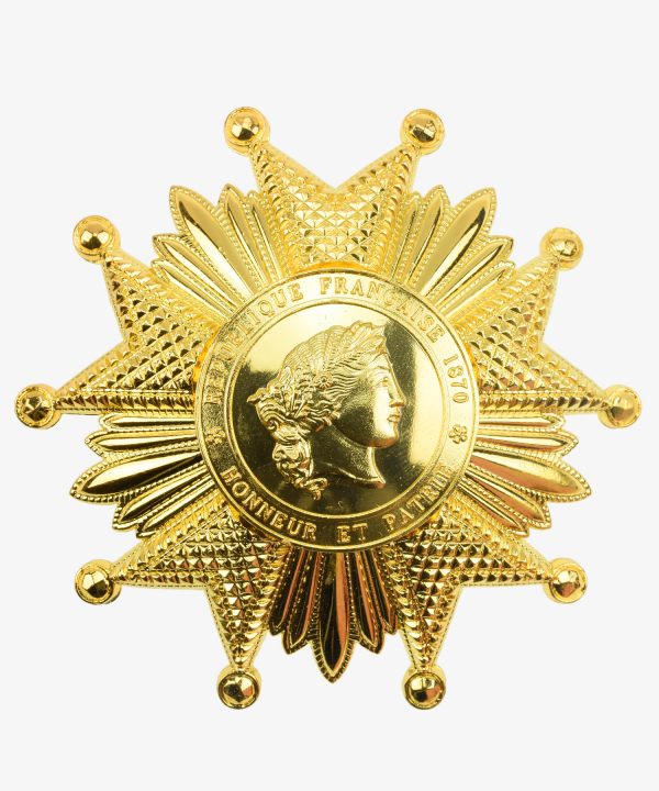 Bruststern Nationaler Orden der Ehrenlegion Frankreich in Gold